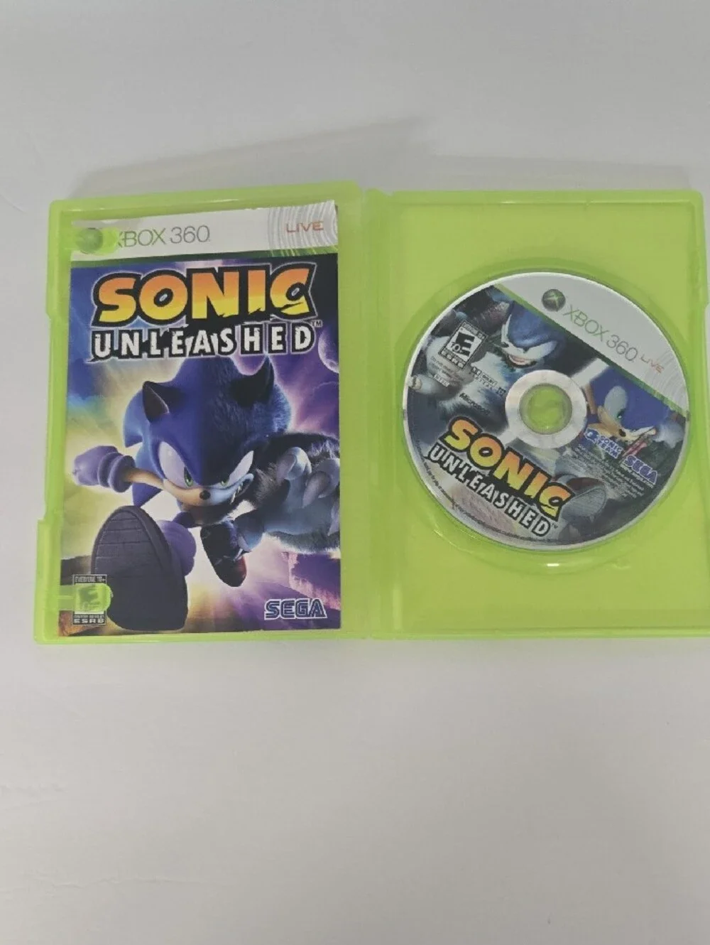 Does Have Some Scuffs But Does Work Sonic Unleashed Video Game - Yellow